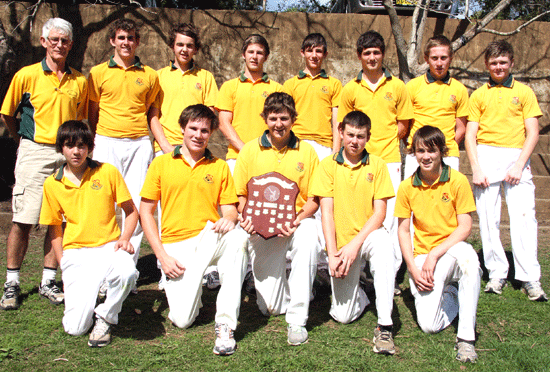 St John's College Woodlawn, winners of the 2010 Adam Gilchrist Shield